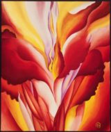 "Red Canna" by Georgia O'Keeffe