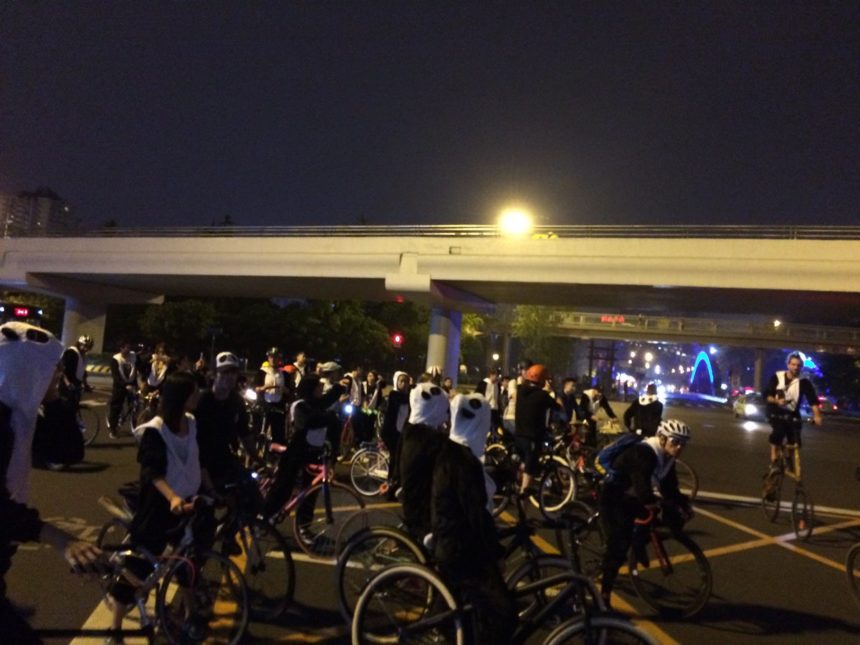bikers in Chengdu